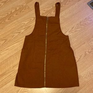 Thin Cordaroy zip up dress